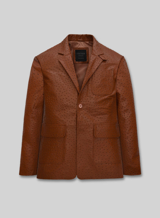 Floyd Mayweather Leather Blazer view 1