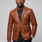 Floyd Mayweather Leather Blazer view 6