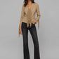 Francia Rasia How I Met Your Father Black Suede Jacket – full product view