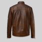 Frank Grillo Boss Level Leather Jacket view 2