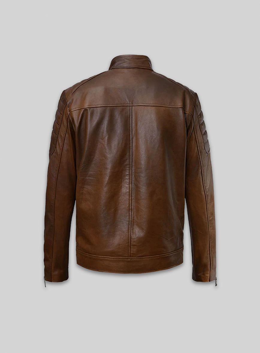 Frank Grillo Boss Level Leather Jacket view 2