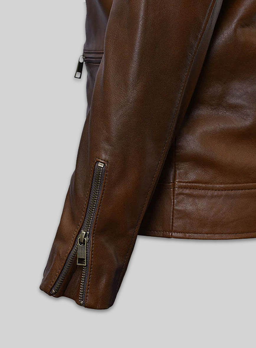 Frank Grillo Boss Level Leather Jacket view 5