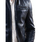 Frankie Blue Leather Jacket – Men Leather Jacket Blue