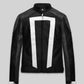 Gabriel Luna Agents of SHIELD Ghost Rider Black Leather Jacket – front view