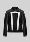 Gabriel Luna Agents of SHIELD Ghost Rider Black Leather Jacket – front view