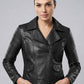 Gal Gadot Fast and Furious 6 Black Leather Jacket – full product view