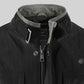 Gerard Butler Olympus has fallen premiere Black Leather Jacket – close-up and worn views