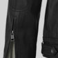 Gerard Butler Olympus has fallen premiere Black Leather Jacket – close-up and worn views