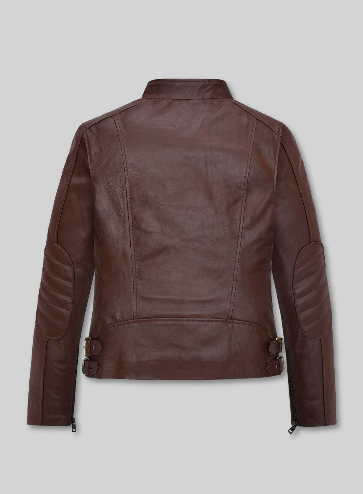 Grace Ashcroft Resident Evil Requiem Black Leather Jacket – back view