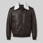 Guile Street Fighter Brown Jacket – front view