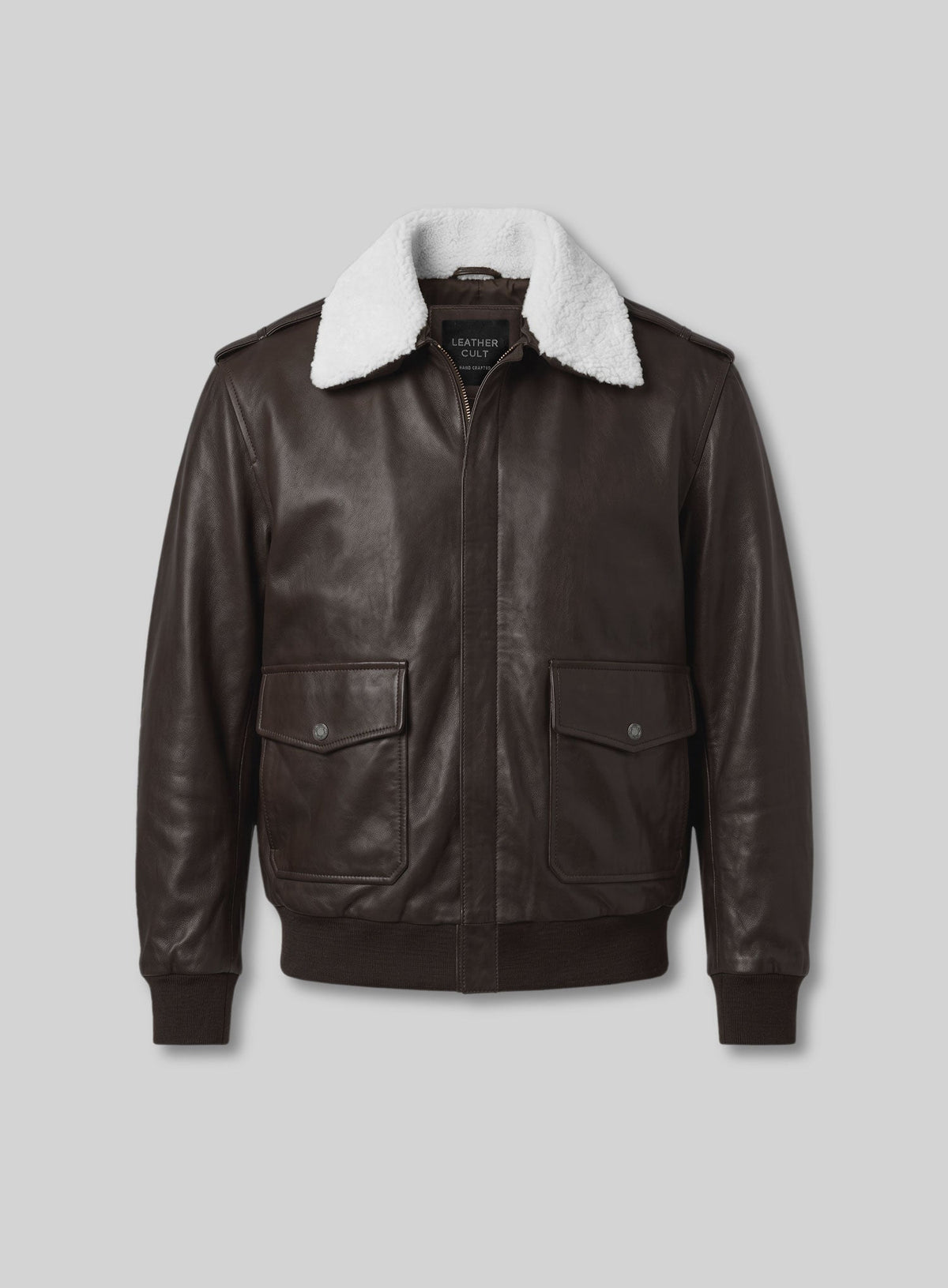 Guile Street Fighter Brown Jacket – front view