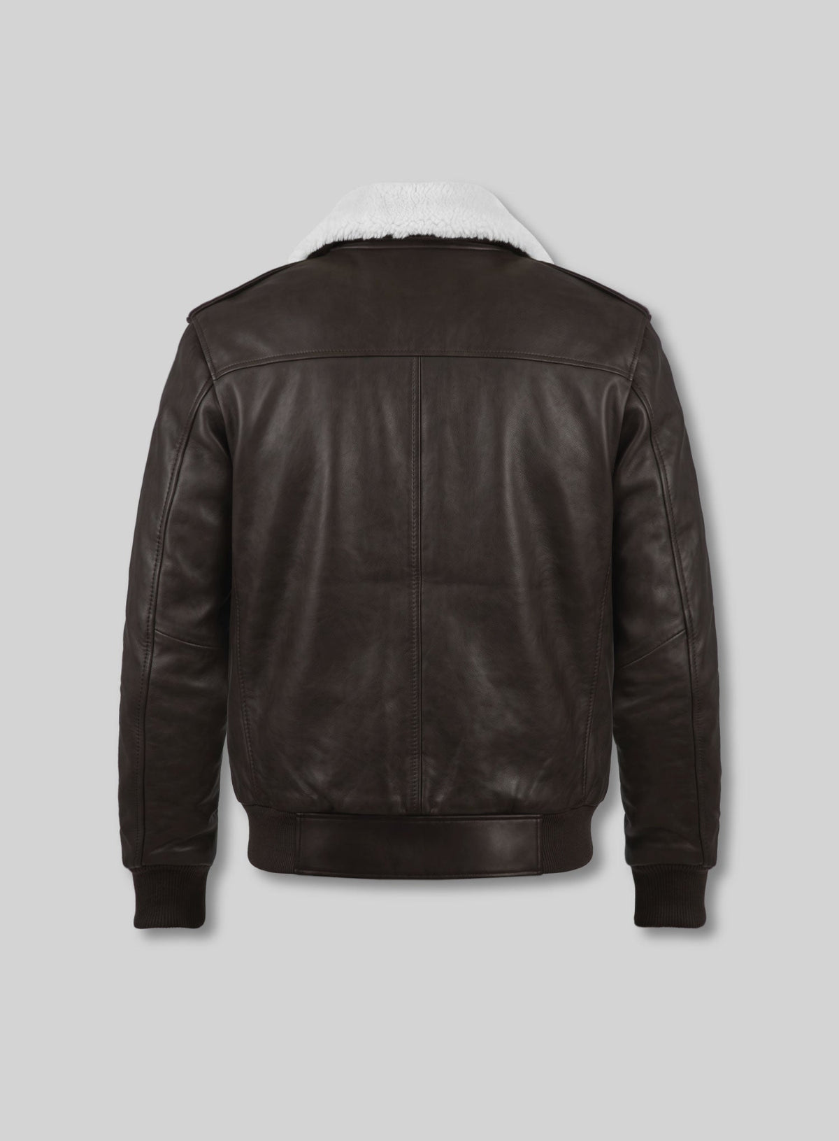Guile Street Fighter Brown Jacket – back view