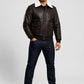 Guile Street Fighter Brown Jacket – close-up and worn views
