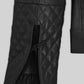Gwen Stefani Black Leather Jacket – close-up and worn views