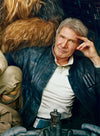 Harrison Ford Star Wars: The Force Awakens Black Leather Jacket – Harrison Ford celebrity photo in Star Wars: The Force Awakens