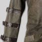 Hellboy Leather Duster Black Coat – close-up and worn views