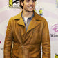 Henry Cavill Black Leather Jacket – Henry Cavill celebrity photo