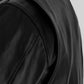 Henry Cavill Men's Journal Black Leather Jacket – close-up detail of leather and stitching