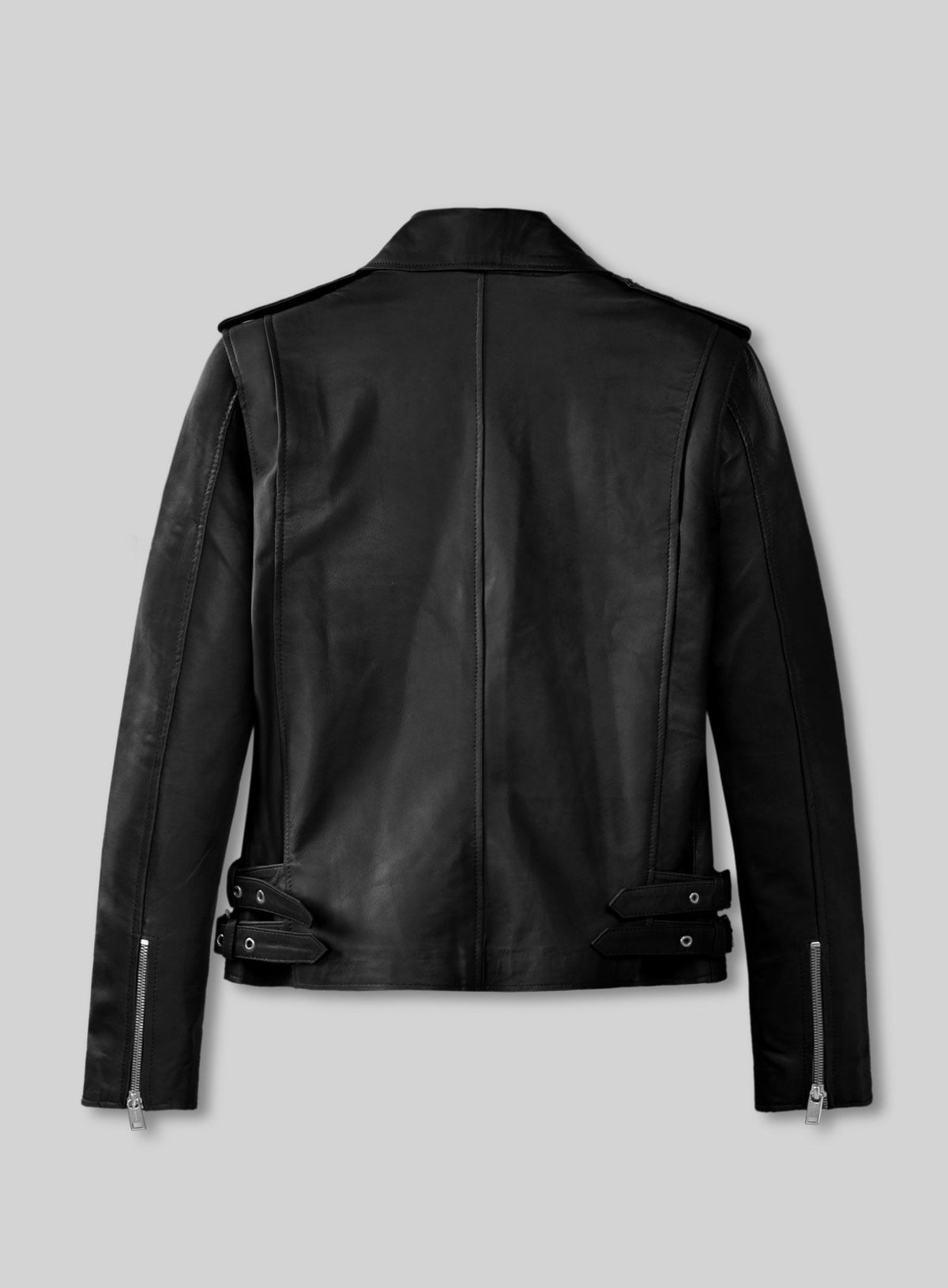 Hilary Duff Beverly Hills Black Leather Jacket – full product view