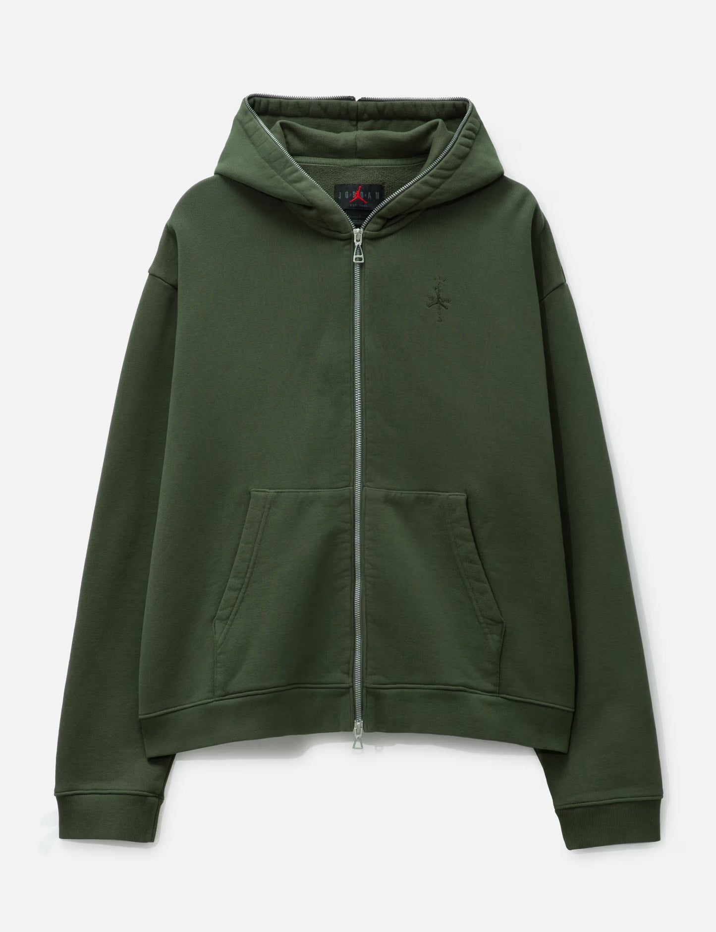 Jordan x Travis Scott Full-Zip Hoodie Hennything is Possible Hoodie Recreated Edition
