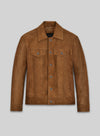 Hugh Jackman Logan Black Leather Jacket – front view
