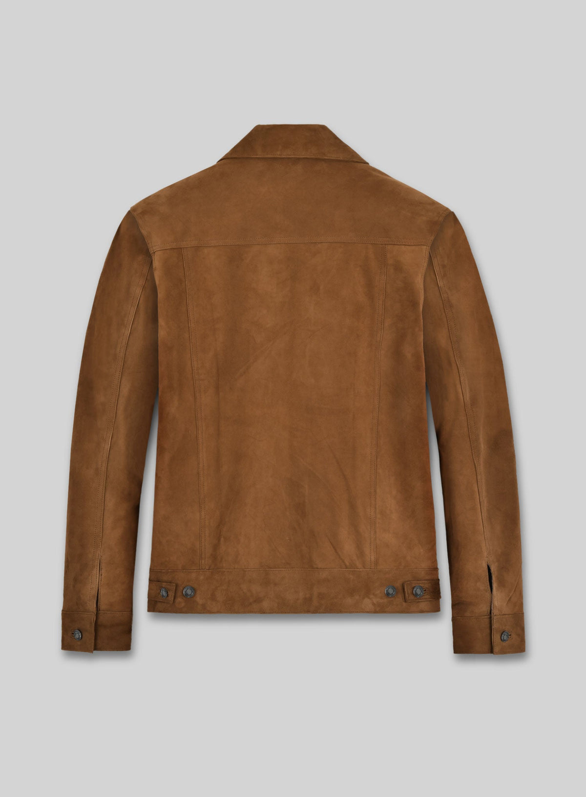Hugh Jackman Logan Black Leather Jacket – back view