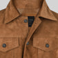 Hugh Jackman Logan Black Leather Jacket – close-up and worn views