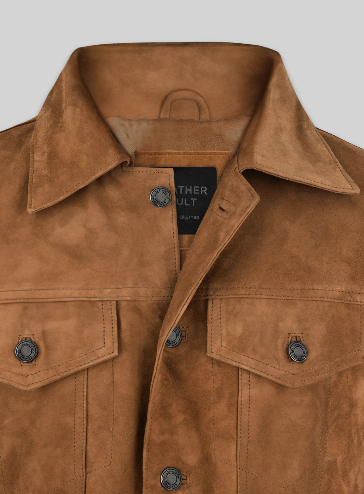 Hugh Jackman Logan Black Leather Jacket – close-up and worn views
