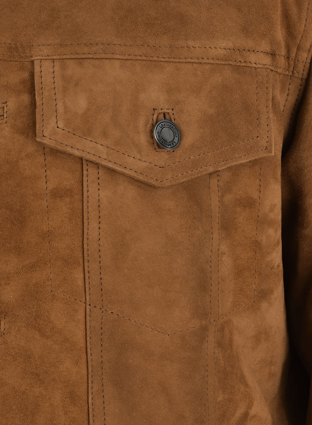 Hugh Jackman Logan Black Leather Jacket – close-up and worn views