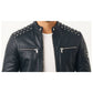 Hunter Black Leather Jacket – Men’s Premium Black Leather Jacket