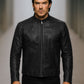 Ian Somerhalder Black Casual Leather Jacket – worn look