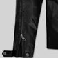 Ian Somerhalder Black Casual Leather Jacket – full product view