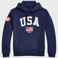 Paris 2024 Olympics Team USA Fleece Hoodie Recreated Edition