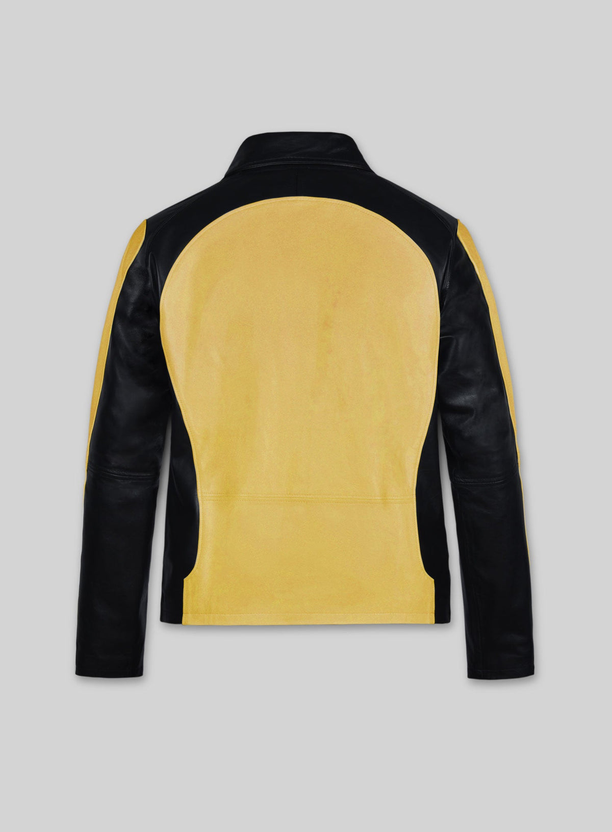 InFamous Cole MacGrath Yellow Leather Jacket – back view
