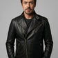 Iron Man Leather Jacket view 2