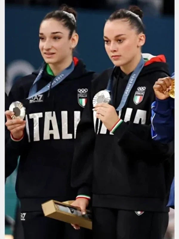 Italy Olympic Hoodie Recreated Edition