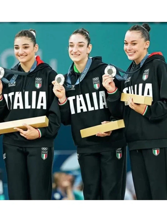Italy Olympic Hoodie Recreated Edition