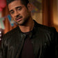 J.R Ramirez Manifest Black Leather Jacket – J.R Ramirez Manifest wearing the look, photo 2