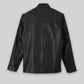 Jackie Chan The Spy Next Door Black Leather Jacket – back view