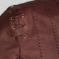 Jaime Lannister GOT Black Leather Jacket – close-up and worn views