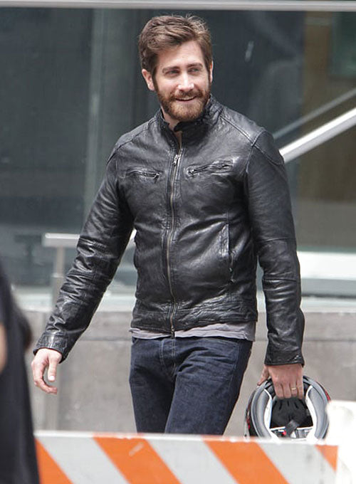 Jake Gyllenhaal Enemy Black Leather Jacket – alternate view