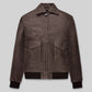 Jake Gyllenhaal Nightcrawler Black Leather Jacket – front view