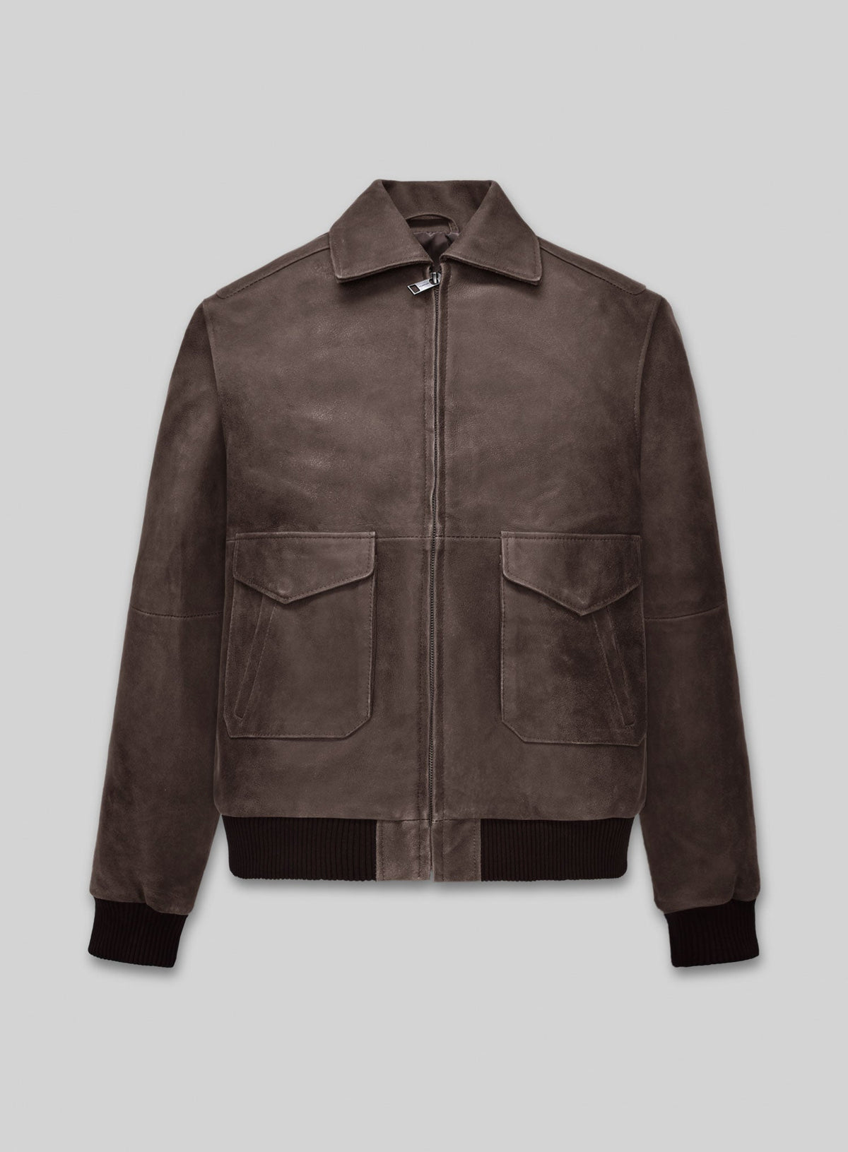 Jake Gyllenhaal Nightcrawler Black Leather Jacket – front view