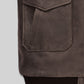 Jake Gyllenhaal Nightcrawler Black Leather Jacket – close-up and worn views