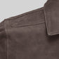 Jake Gyllenhaal Nightcrawler Black Leather Jacket – close-up and worn views
