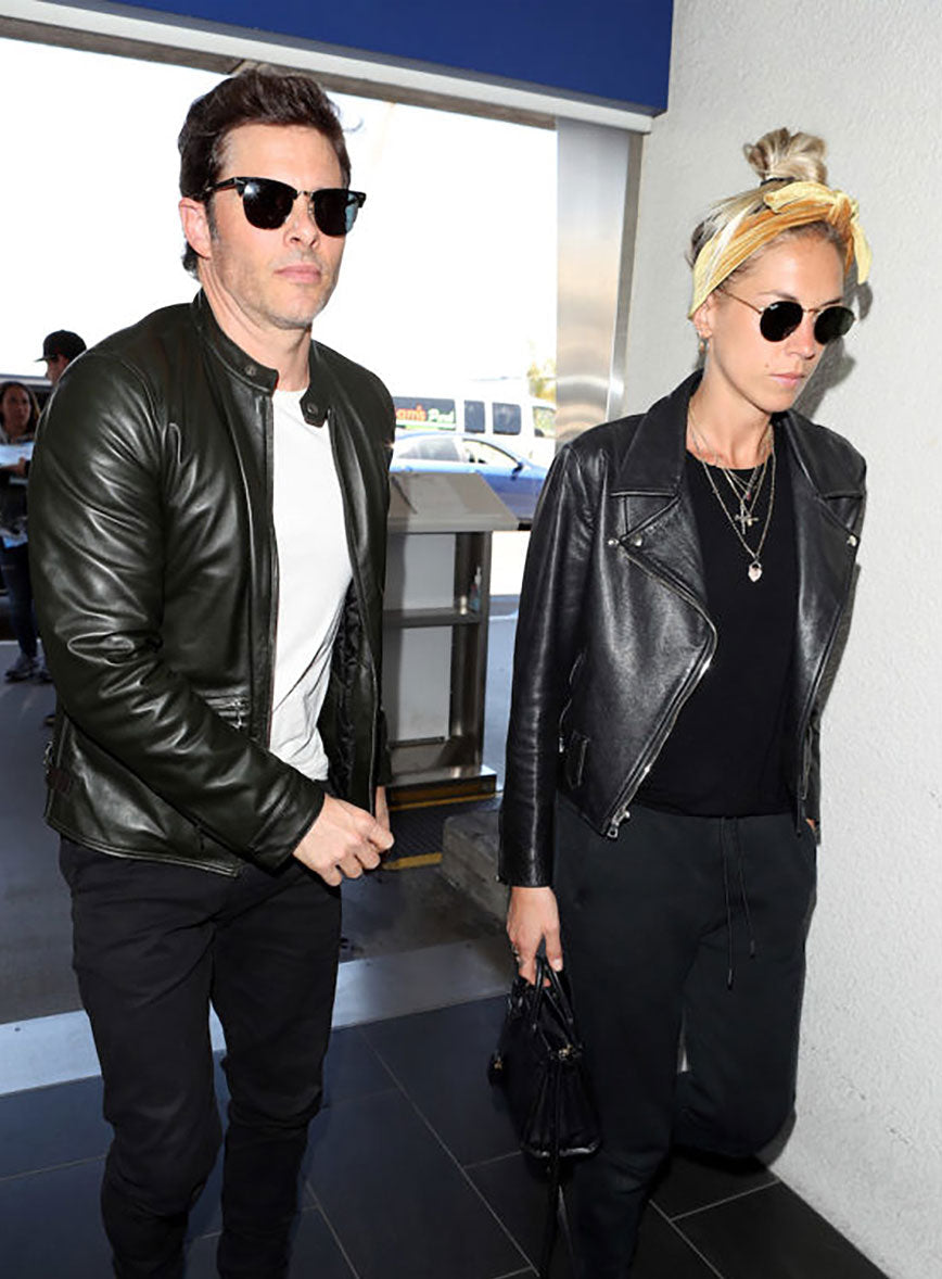 James Marsden Leather Jacket view 2