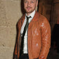 James McAvoy Black Leather Jacket – James McAvoy celebrity photo