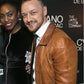 James McAvoy Black Leather Jacket – James McAvoy wearing the look, photo 2