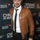 James McAvoy Black Leather Jacket – James McAvoy wearing the look, photo 3