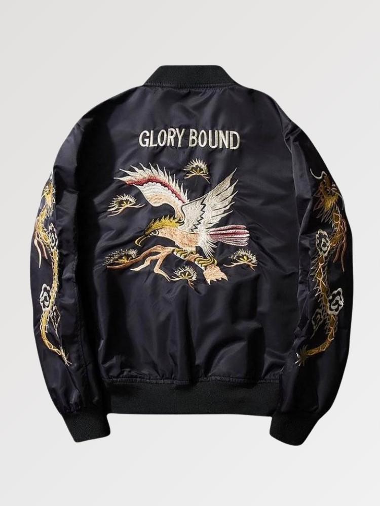 Japanese Bomber Jacket 'Wakayama' - Sublimation Jacket ( Recreated Edition )